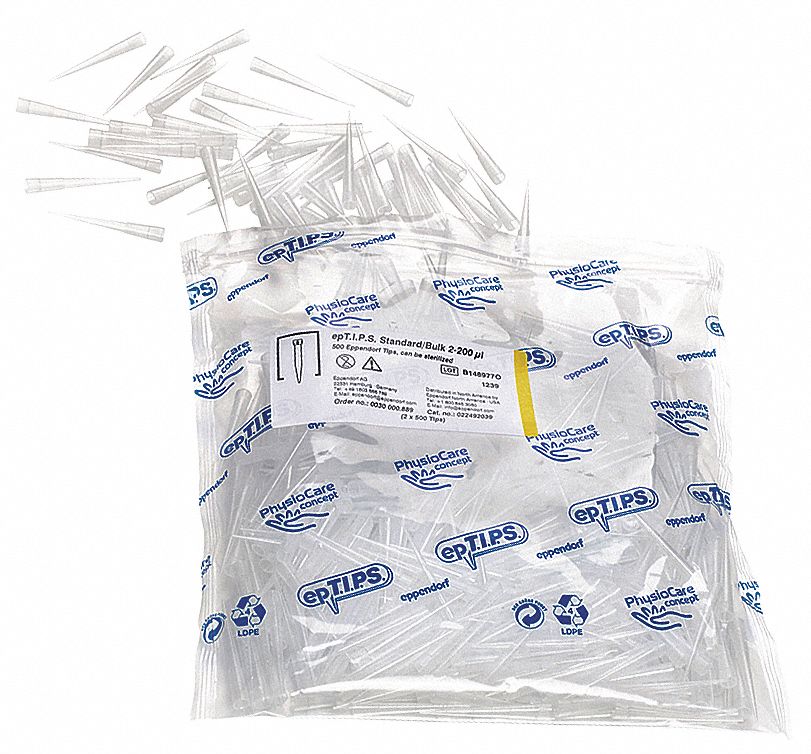 EPPENDORF Pipetter Tips Filter Tip, Biomedical Grade Plastic, 2 to