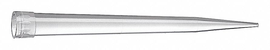 Pipettor Tip: Non-Sterile, 2.5 mL Capacity, Bulk Bag, No Filter, 500