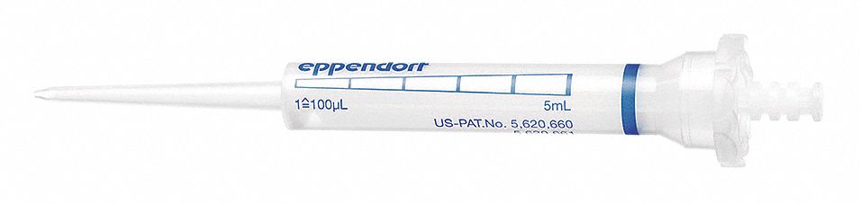 Pipettor Tip: Sterile, 5 mL Capacity, Individually Wrapped, No Filter, Clear, 100