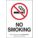 SIGN NO SMOKING W/PITCO N/H 10X7