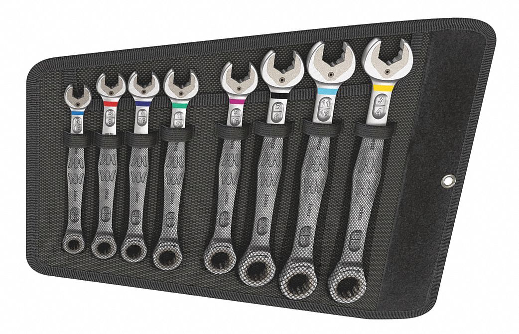 Wera Joker Ratcheting 6 Piece Combination Wrenches (Metric) - Jag10 Tools  and Supplies