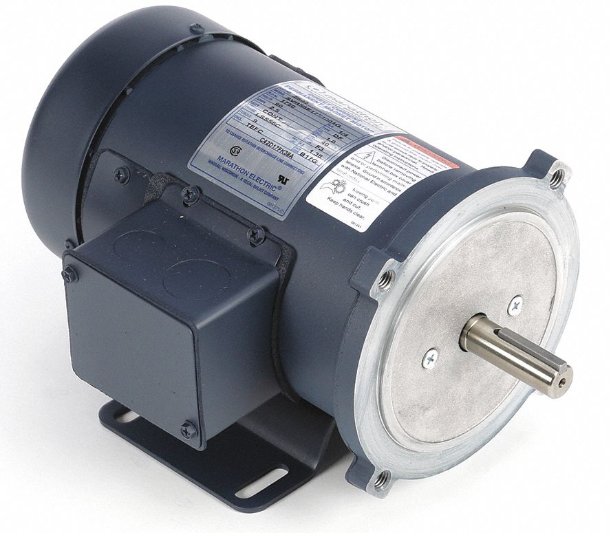 made by Electric Atature Motor 1/4 HP 90V DC Model 5115-005 Permanent Magnet 