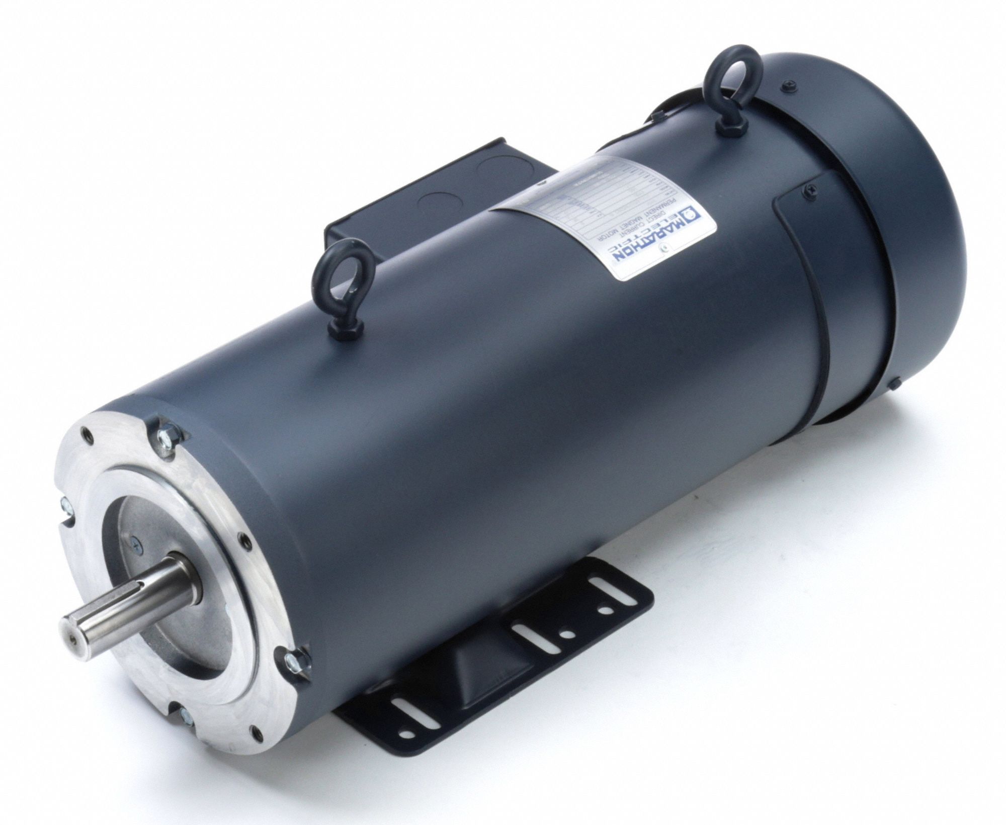 MARATHON MOTORS DC Permanent Motor, 2 HP, 145TC Frame, Nameplate