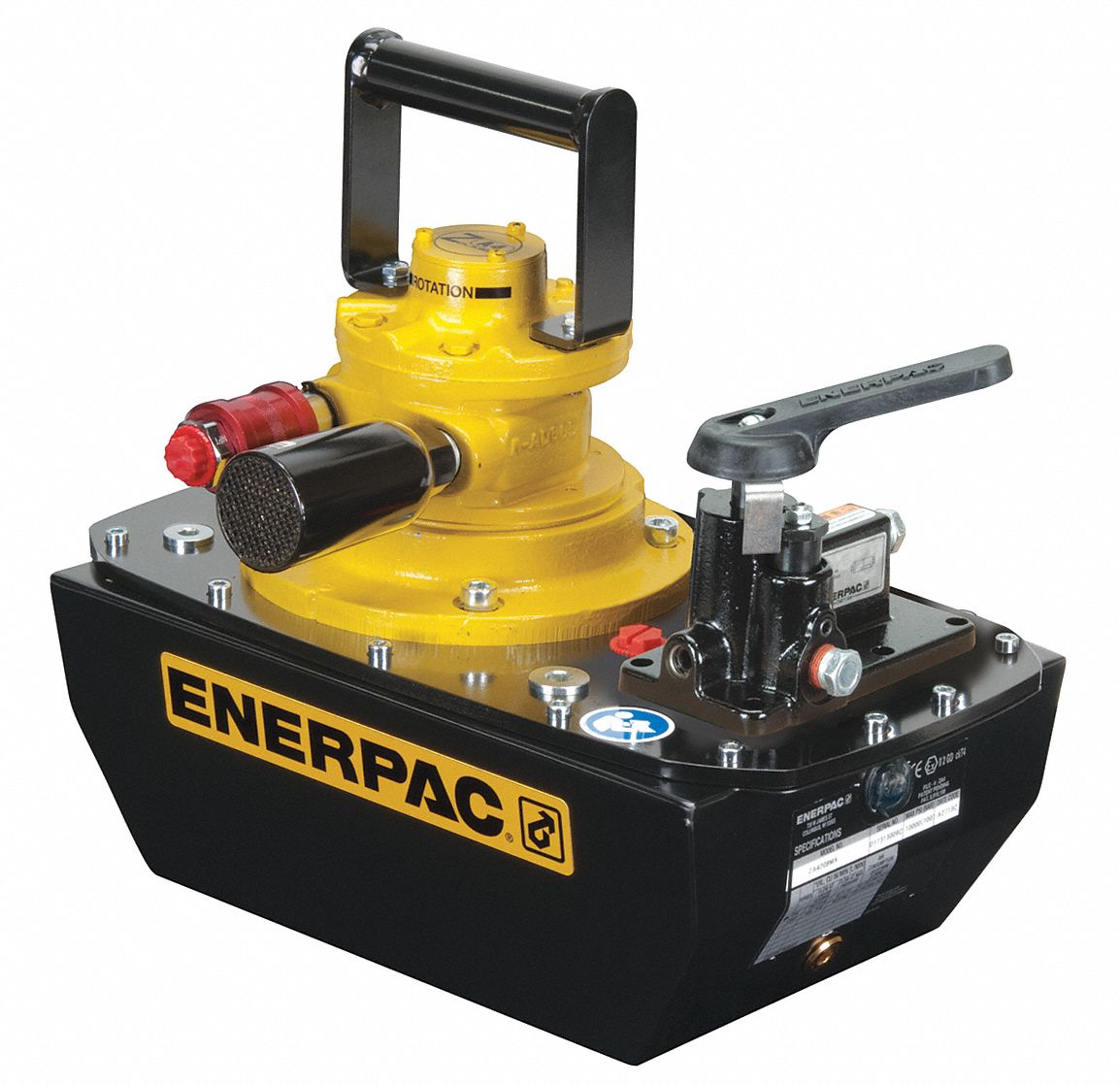 ENERPAC Air Powered Air Hydraulic Pump; Capacity (PSI) 10,000 26VY11ZA4204MX Grainger
