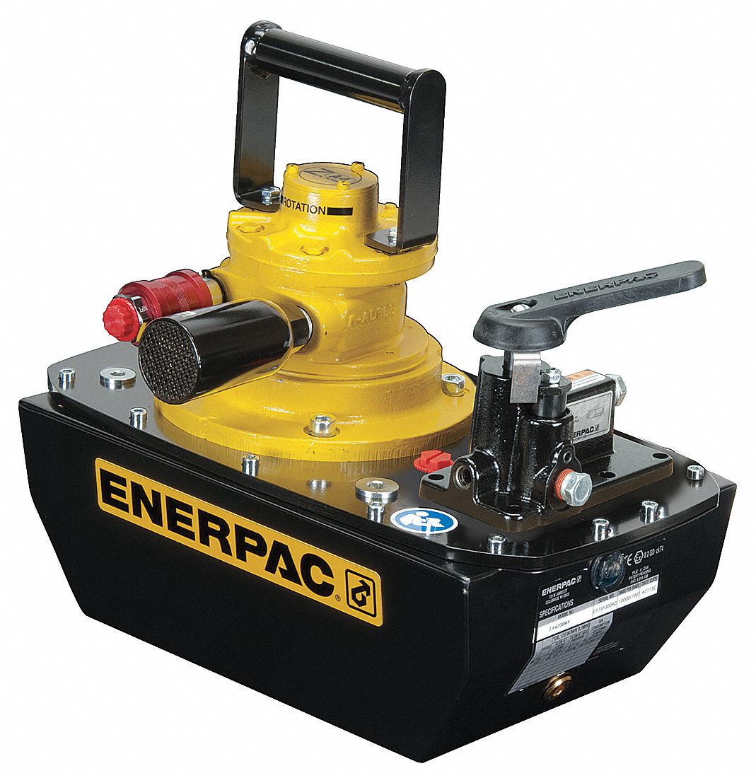 ENERPAC Air Powered Air Hydraulic Pump; Capacity (PSI) 10,000 26VY12