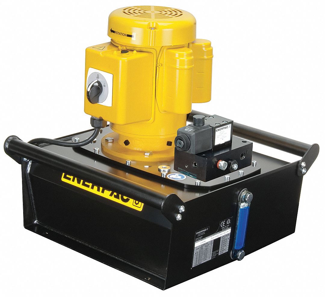 ENERPAC, Electric, 1,155 Reservoir Capacity (Cu.In.), Hydraulic Pump