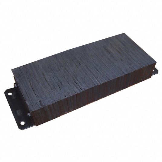 Rectangular, 12 in x 26 in x 4 1/2 in Bumper, Dock Bumper - 26W577 ...