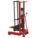 MANUAL CYLINDER PLATFORM LIFT TRUCK, 300 LB LOAD CAPACITY, 20 X 12 IN, HYDRAULIC, CHAIN