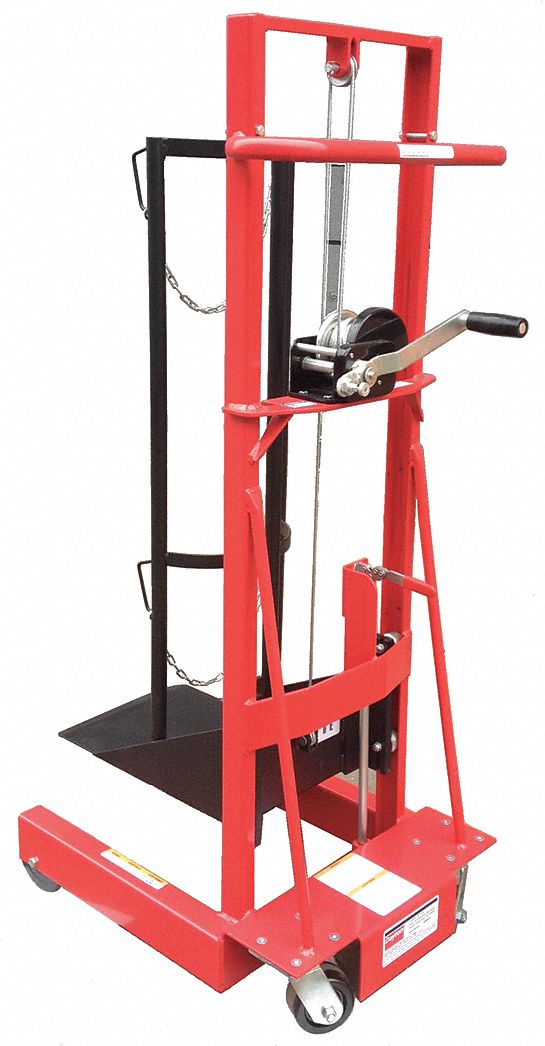 Dayton 300 Lb Load Capacity 20 In X 12 In Manual Cylinder Platform