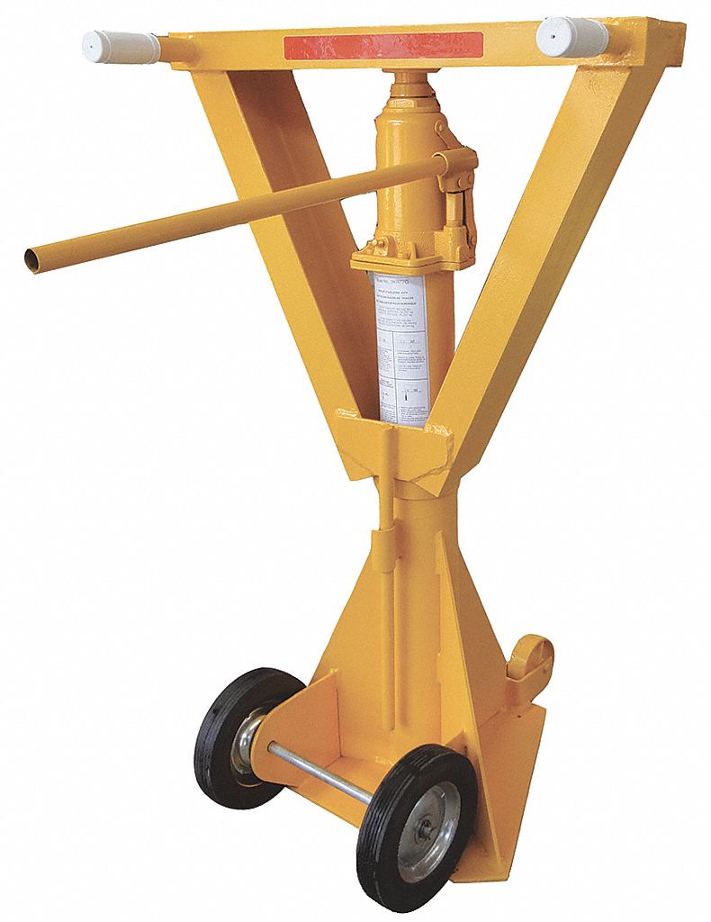 DAYTON Trailer Stabilizing Jack, 100,000 lb Static Load Capacity