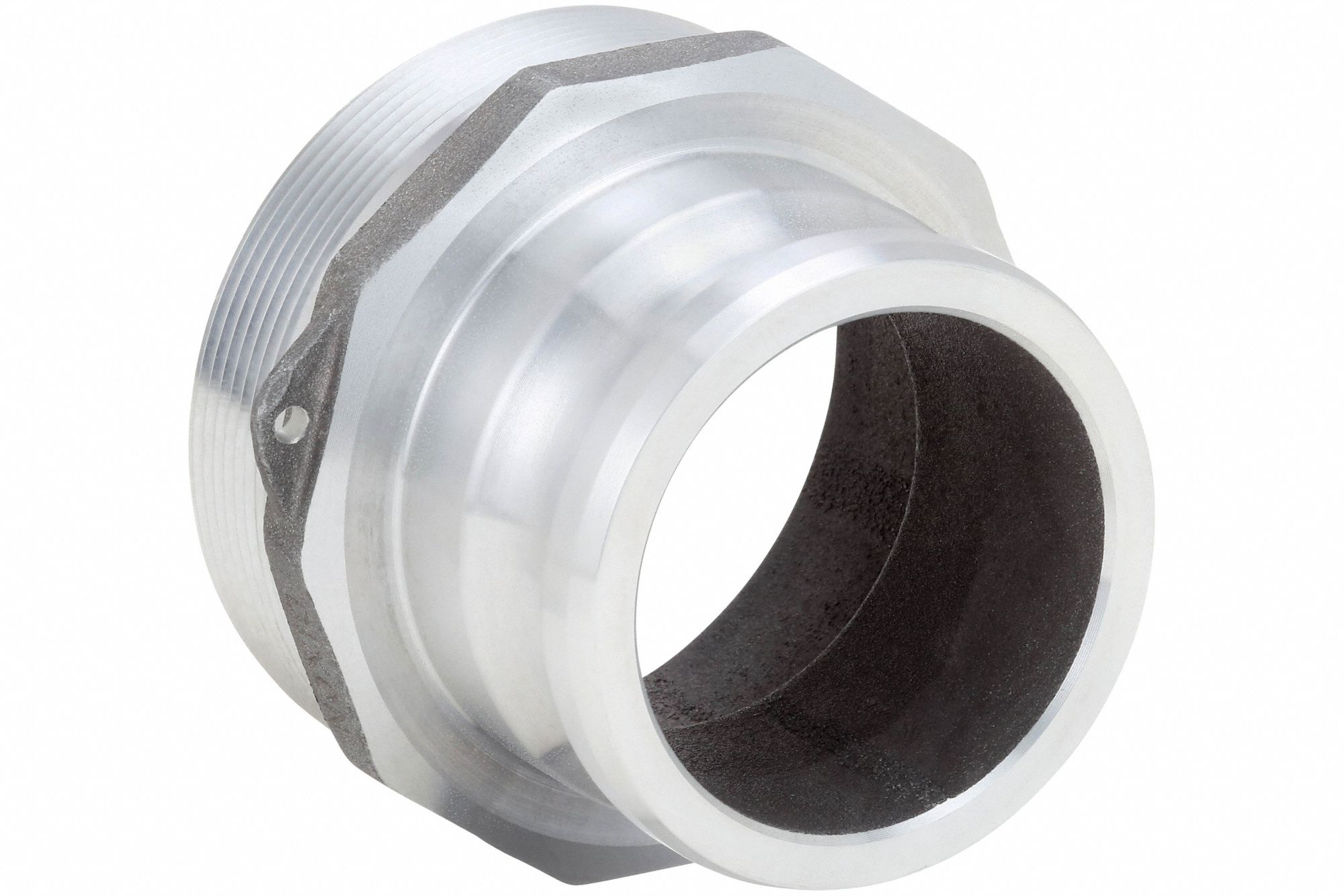 Cam and Groove Adapter: 3 in Coupling Size, 4 in Hose Fitting Size, 4 in -8 Thread Size, MNPT