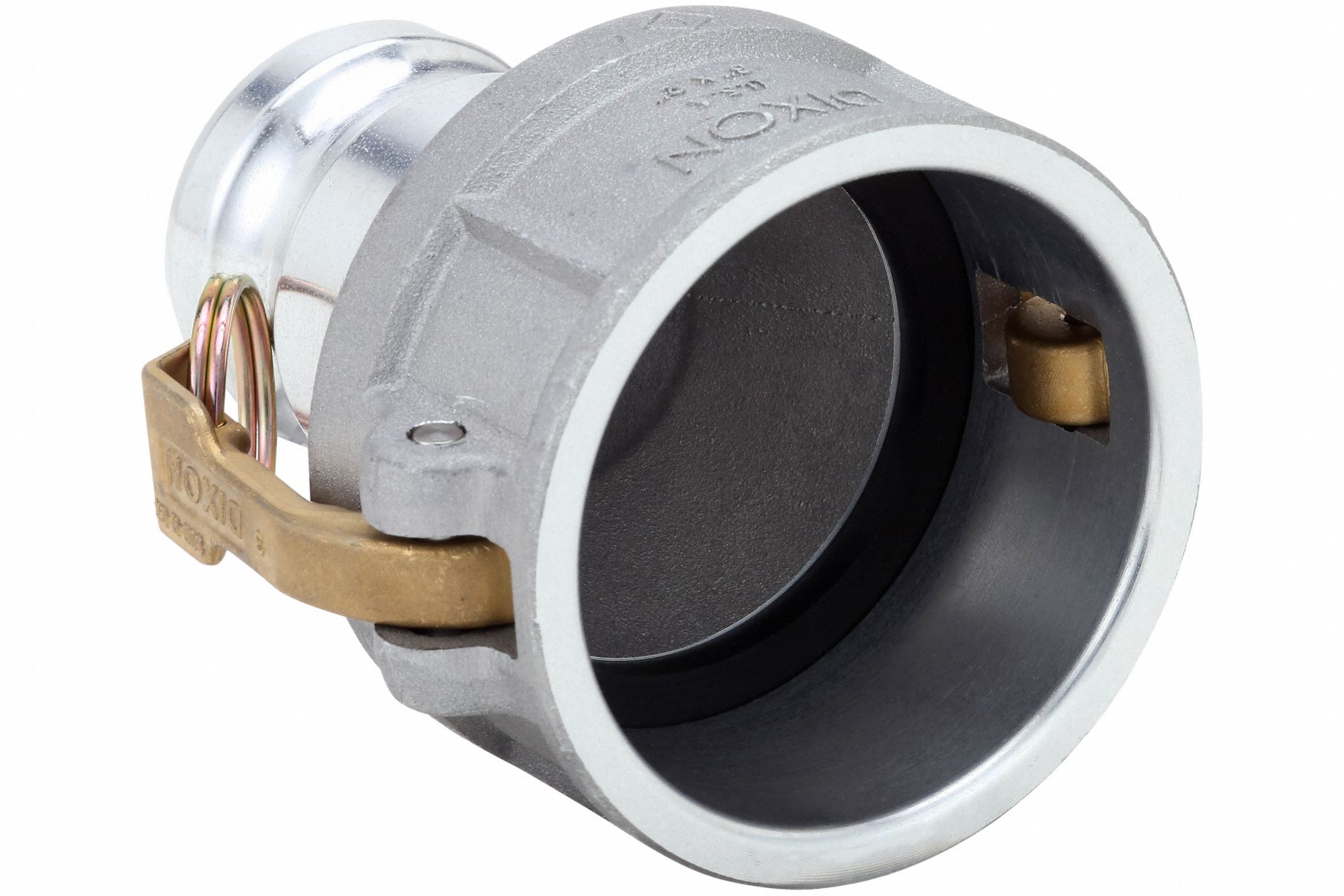 Cam and Groove Adapter: 100 psi Max. Working Pressure @ 70 F, 6 5/16 in Overall Lg, Nitrile