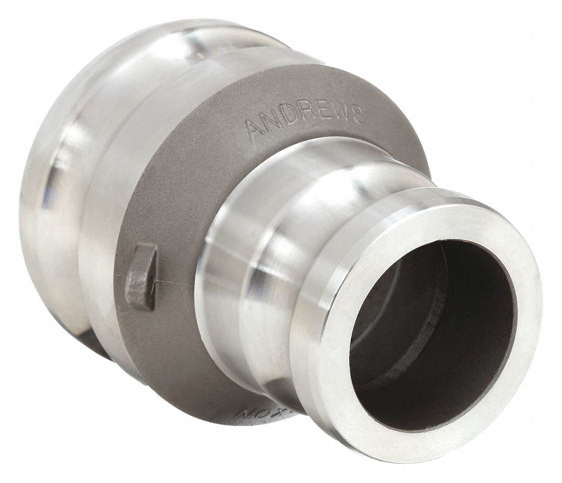 2 in_3 in Coupling Size, 125 psi Max. Working Pressure 70 F, Cam and