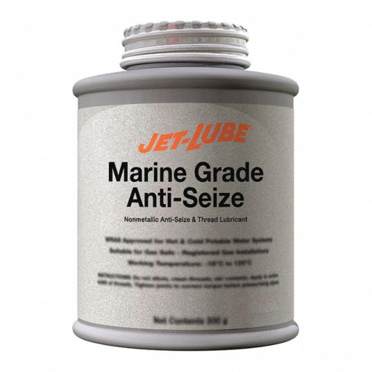 JETLUBE Marine Grade AntiSeize 0.5 lb Container Size, BrushTop Can