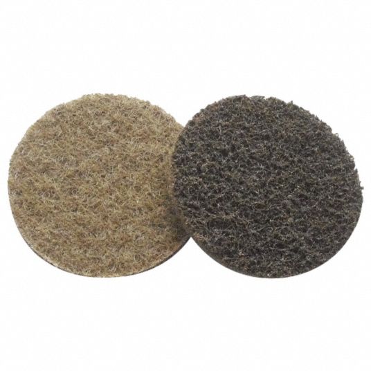 WESTWARD HookandLoop Sanding Disc, NonWoven, NonVacuum, 8 in Disc