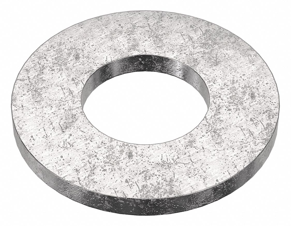 Flat Washer: 18-8, Stainless Steel, M4 Screw Sz, 4.48 mm In Dia, 9 mm Out Dia, 18-8, 50 PK