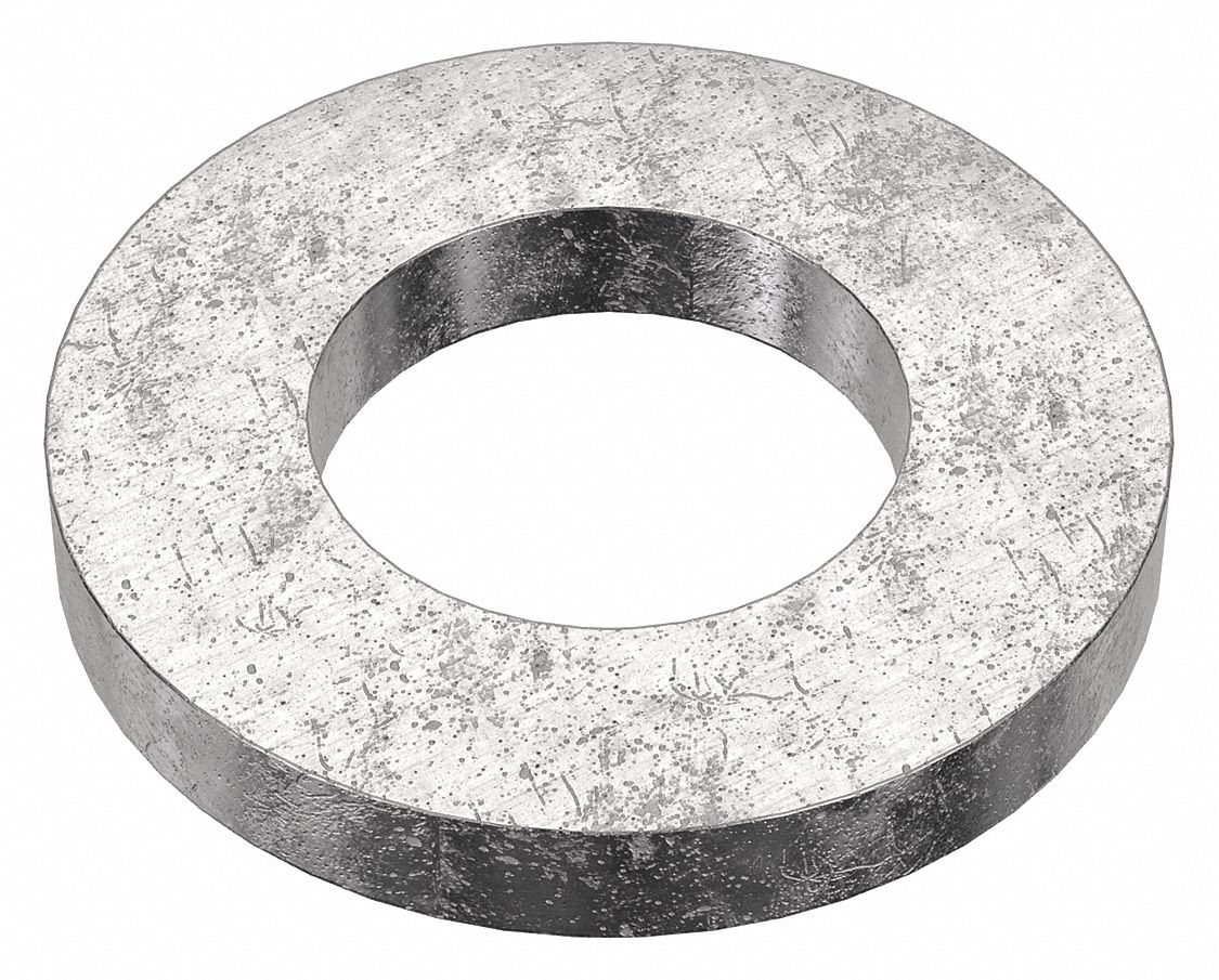 Flat Washer: 316 H5, Stainless Steel, M6 Screw Sz, 6.4 mm In Dia, 12 mm Out Dia, 1.8 mm Max Thick