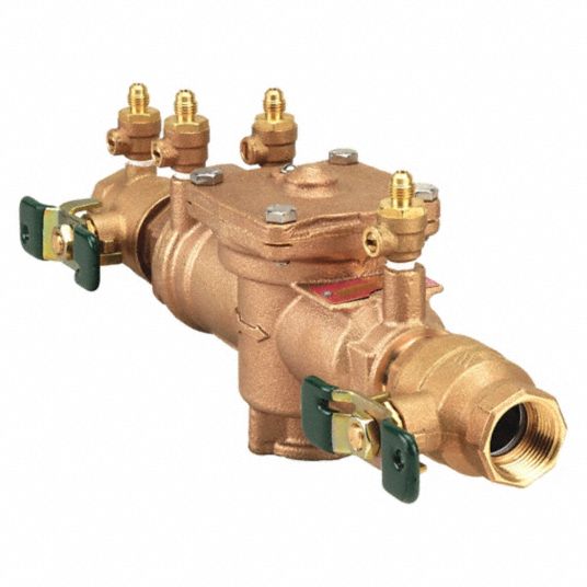 Watts Lf009 1 In Reduced Pressure Zone Backflow Preventer 26x1401 Lf009m2 Qt S Grainger 8193