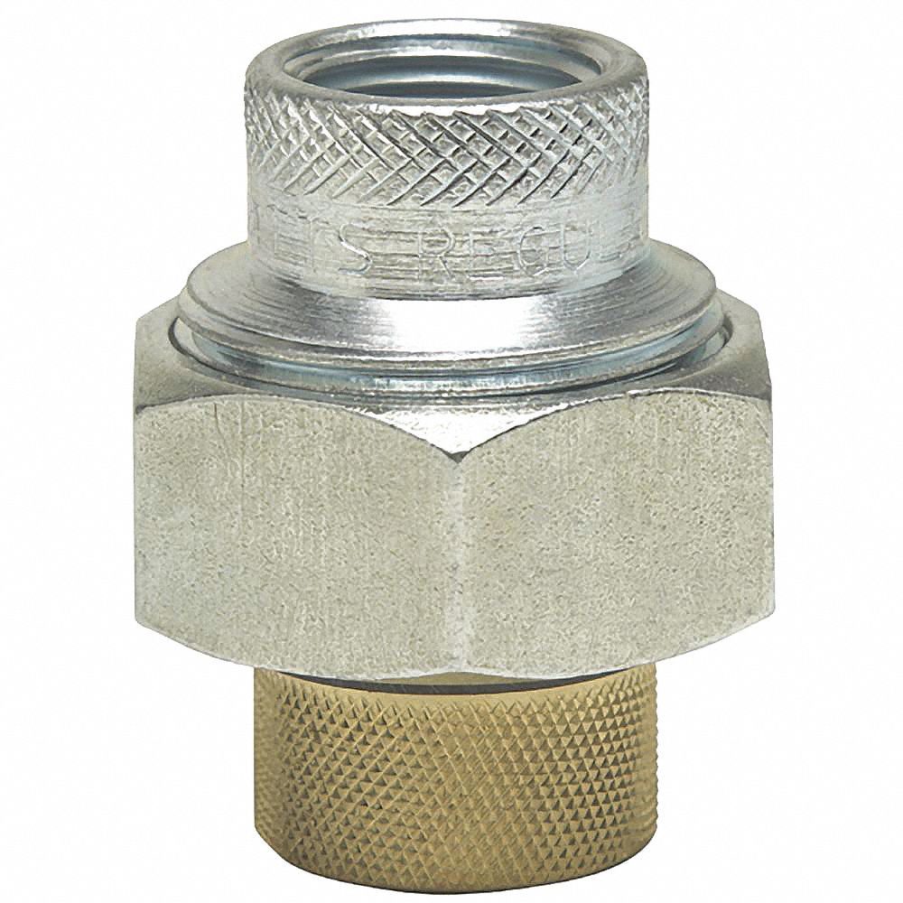 WATTS 3/4 in Lead Free Brass, Steel Dielectric Union with FIP x FBP