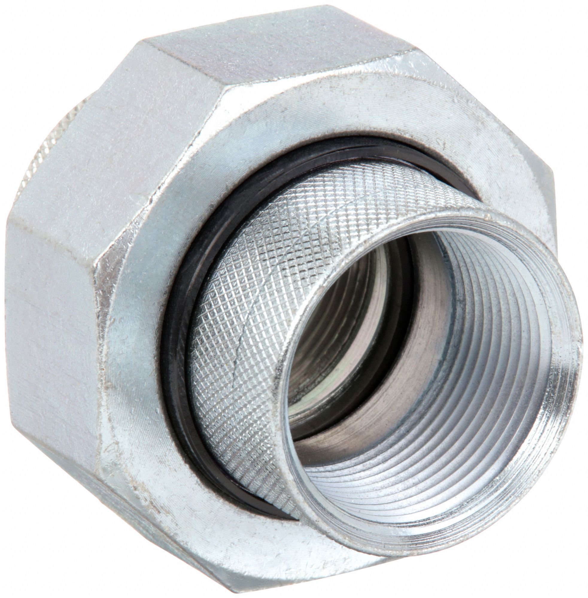 Dielectric Union: 1 1/4 in x 1 1/4 in Fitting Pipe Size, Polysulfone, Female NPT x Female NPT