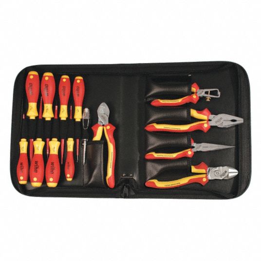 Wiha Insulated 14 Total Pcs Insulated Tool Kit 26x22332869 Grainger