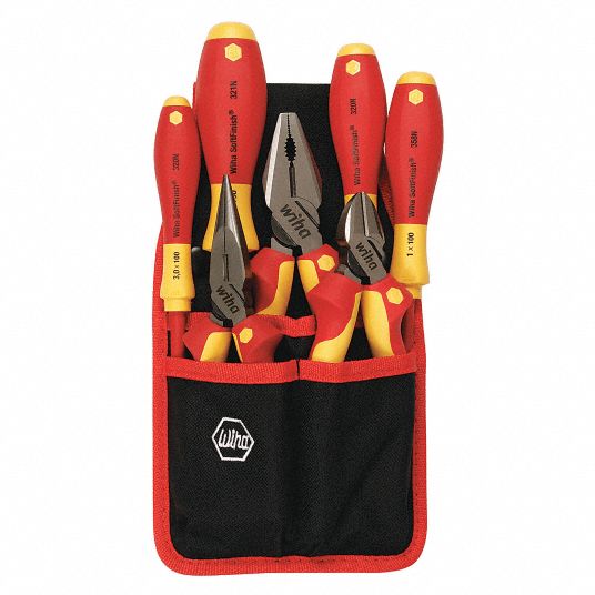 Wiha Insulated 7 Total Pcs Insulated Tool Kit 26x23232985 Grainger