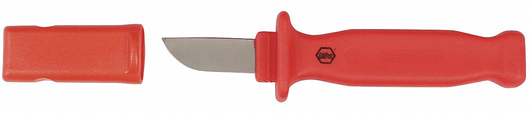 INSULATED CABLE KNIFE,8-1/2 IN,STRA