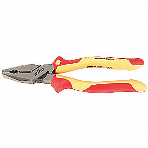 INSULATED LINEMANS PLIERS,W/CRIMPER