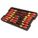 INSULATED SCREWDRIVER SET, 19 PIECES, PHILLIPS/SLOTTED/SQUARE TIP, ERGONOMIC GRIP, MOLDED TRAY