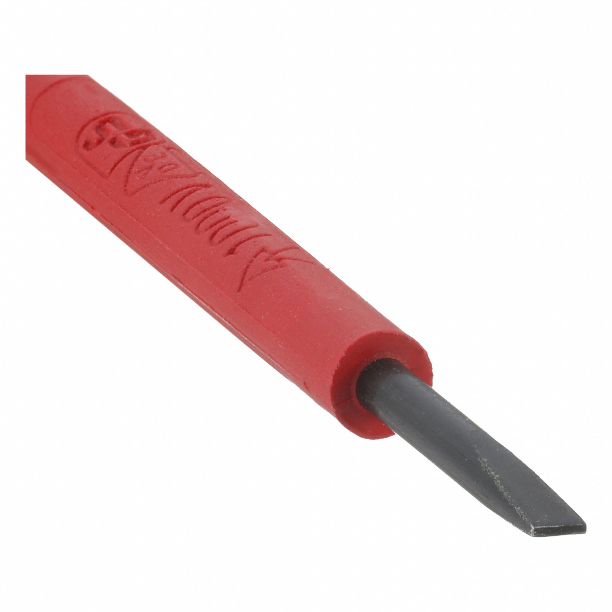 Insulated Slotted Screwdriver: Insulated SoftFinish, 2.0 mm Tip Size, Std Lg, 2 3/8 in Shank Lg