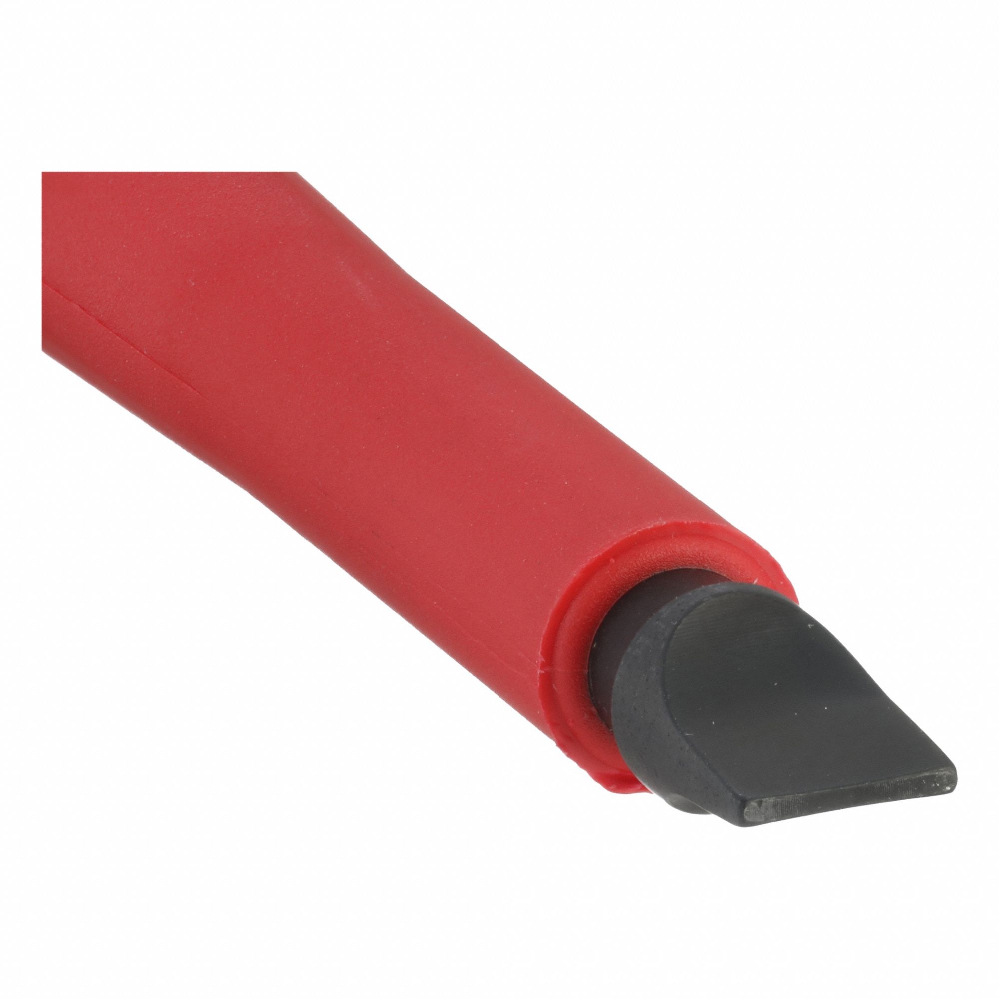 Insulated Slotted Screwdriver: Insulated SoftFinish, 5/16 in Tip Size, Long Lg, 7 in Shank Lg