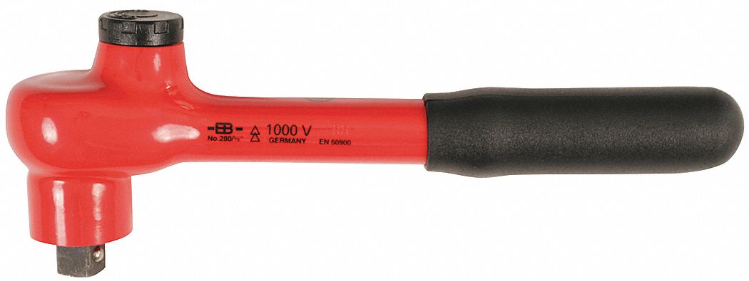 Hand Ratchet 260 mm Insulated 1/2 in