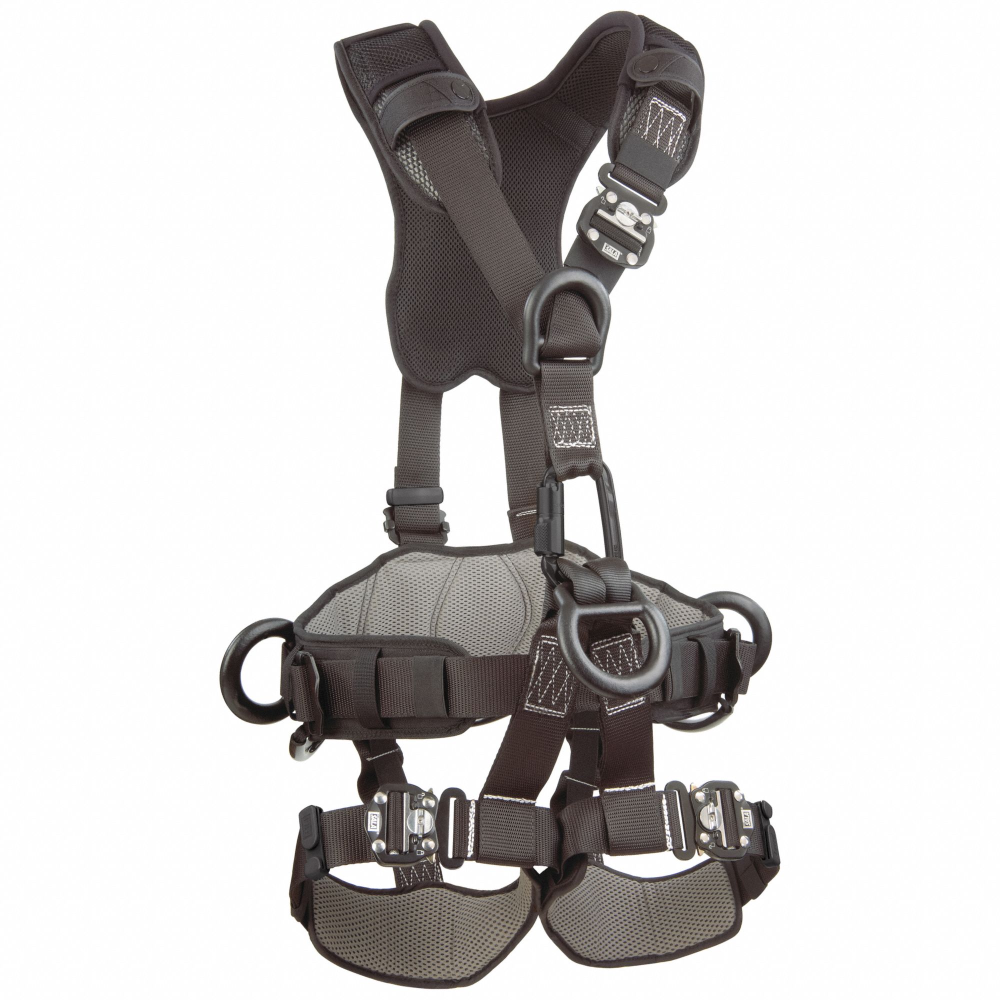 Full Body Harness: Polyester, Aluminum/Steel