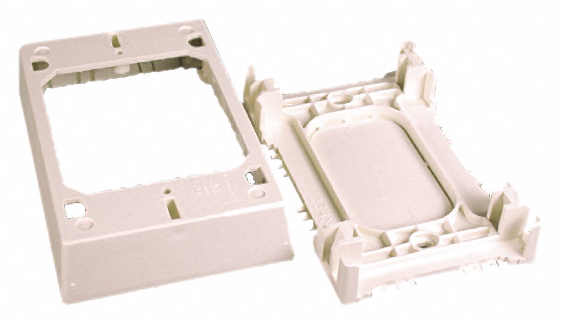 Extension Box Fitting, Ivory, PVC