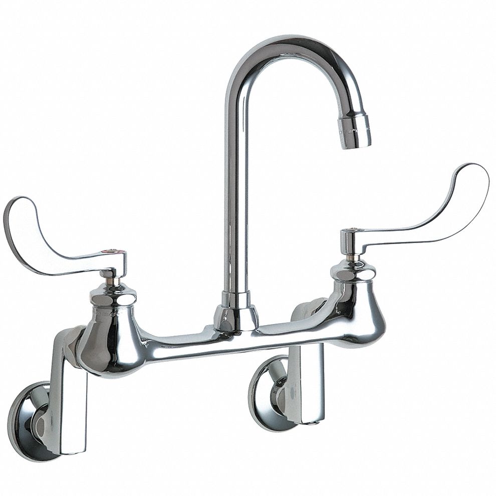 Chicago Faucets, 631, Gooseneck Kitchen/Bathroom Faucet 26Y213631