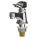 LOW ARC BATHROOM FAUCET: CHICAGO FAUCETS, 333, CHROME FINISH, 2.2 GPM FLOW RATE