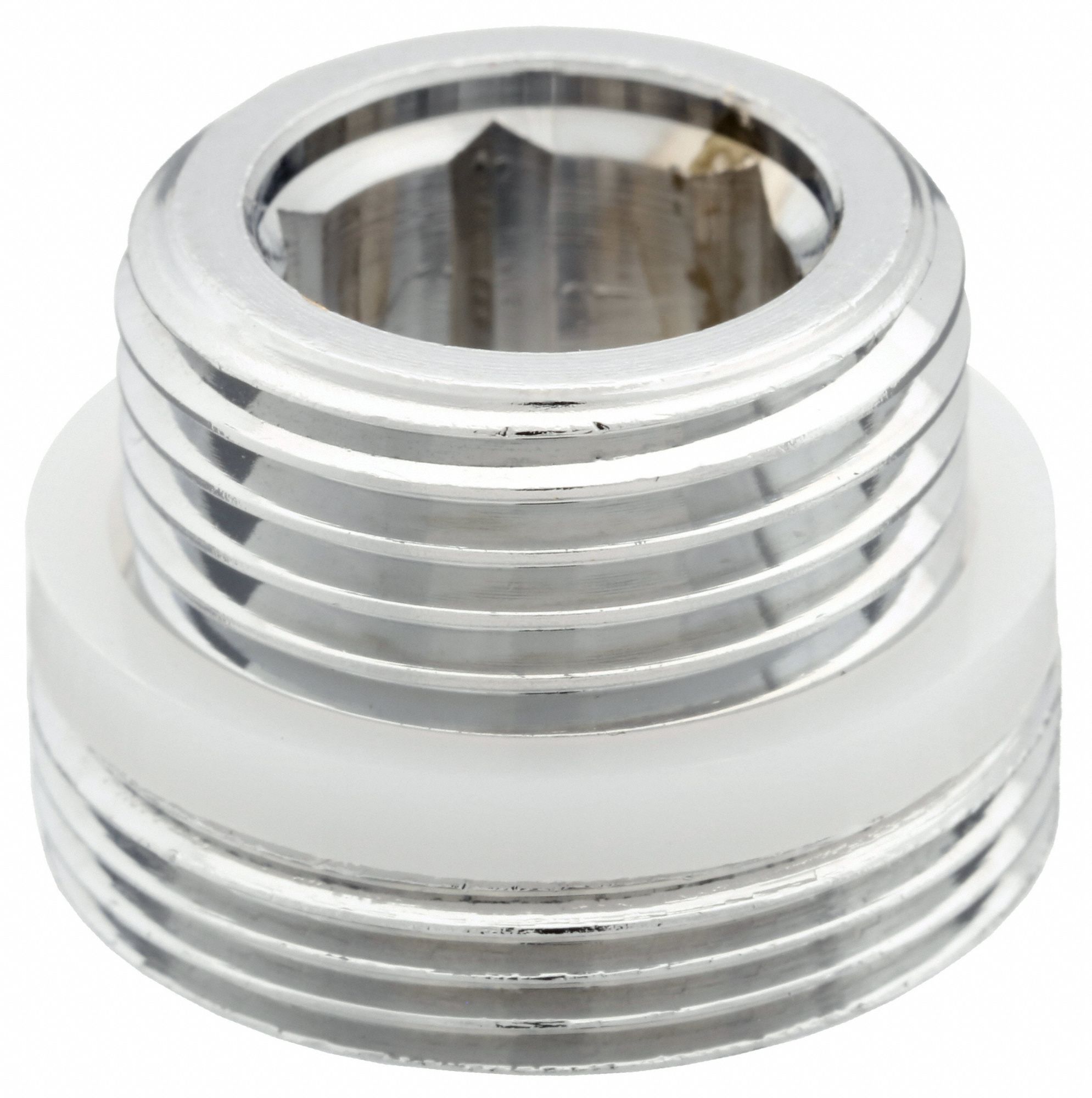 CHICAGO FAUCETS Faucet Outlet Adapter, Chrome, Brass 26Y228K2JKABRCF