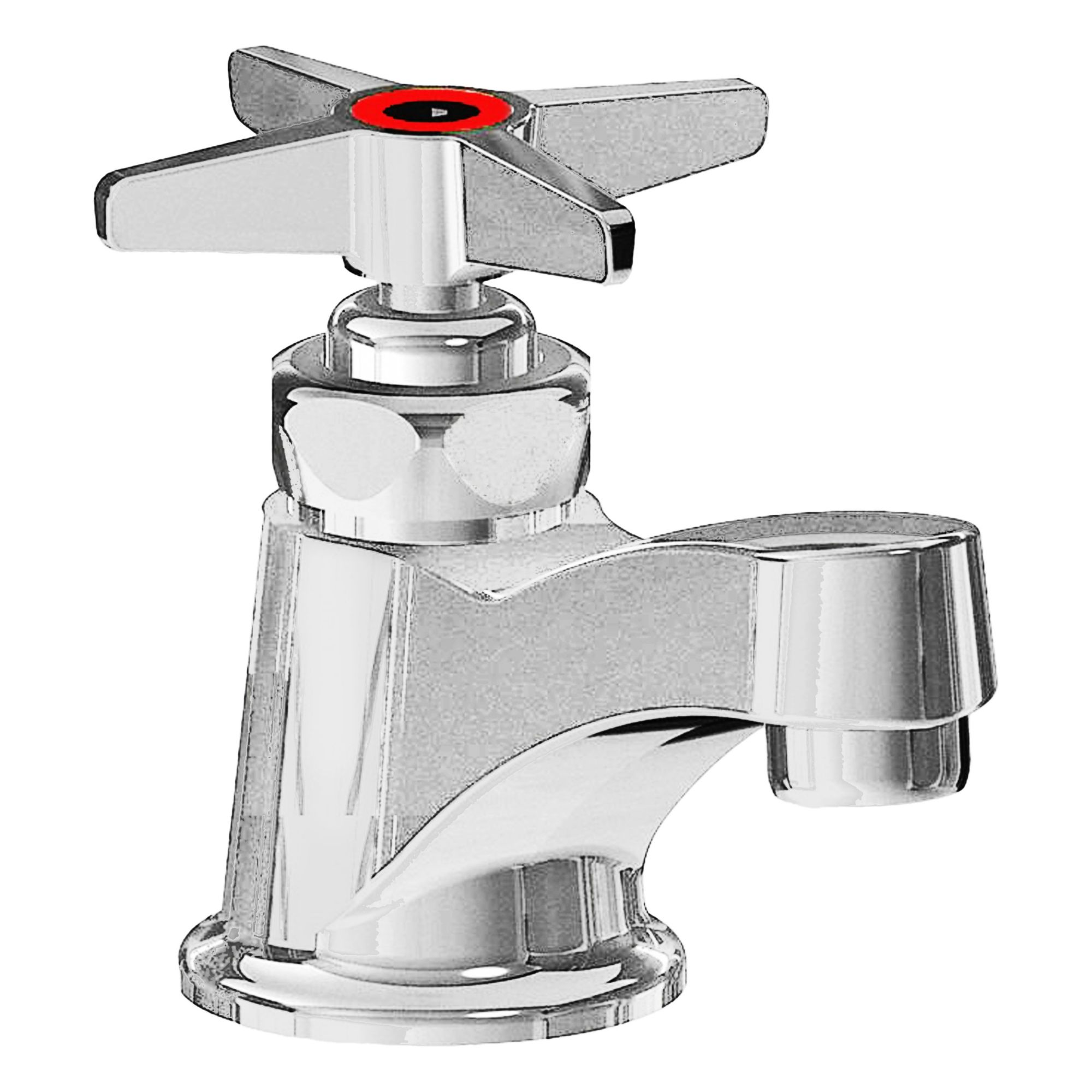 Low Arc Bathroom Faucet: 701, Cast Brass, Polished Chrome Finish, 2.2 gpm Flow Rate