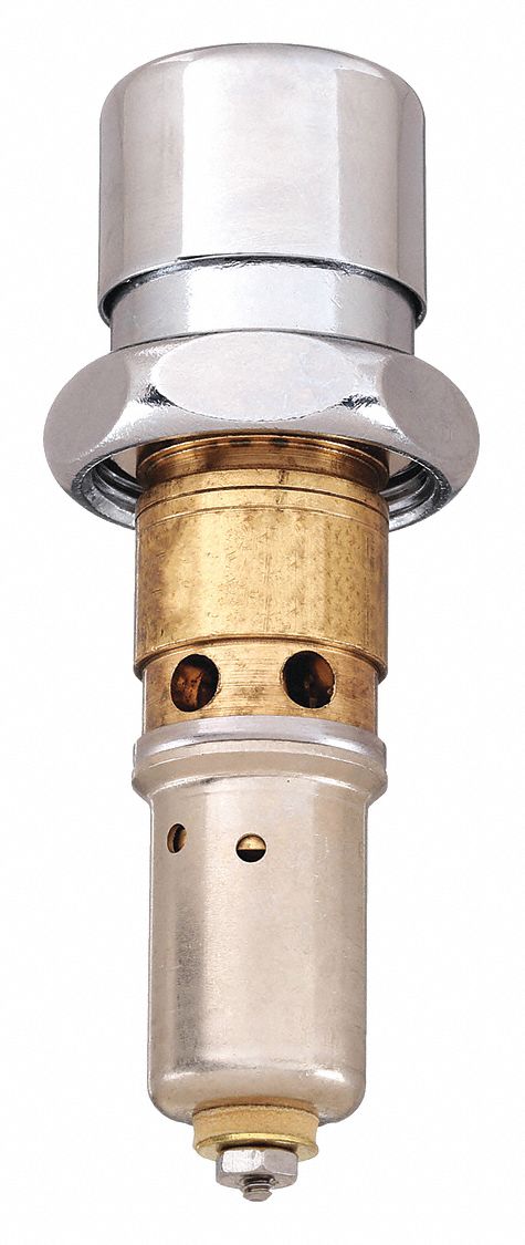 Cartridge: Use with Cold Water, Brass, Compression
