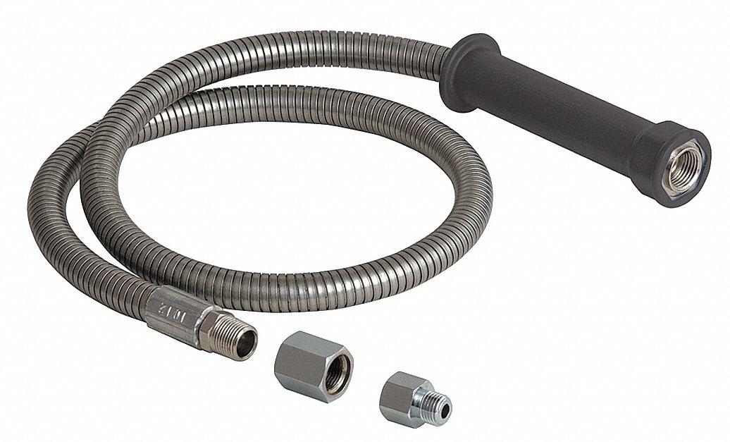 CHICAGO FAUCETS PreRinse Hose, Fits Brand Chicago Faucets 26Y26183