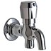 Straight-Spout Single-Metering-Handle Single-Hole Wall-Mount Glass Fillers