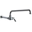 Low-Arc-Spout Single-Lever-Handle Single-Hole Wall-Mount Glass Fillers image