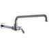 Low-Arc-Spout Single-Lever-Handle Single-Hole Wall-Mount Glass Fillers