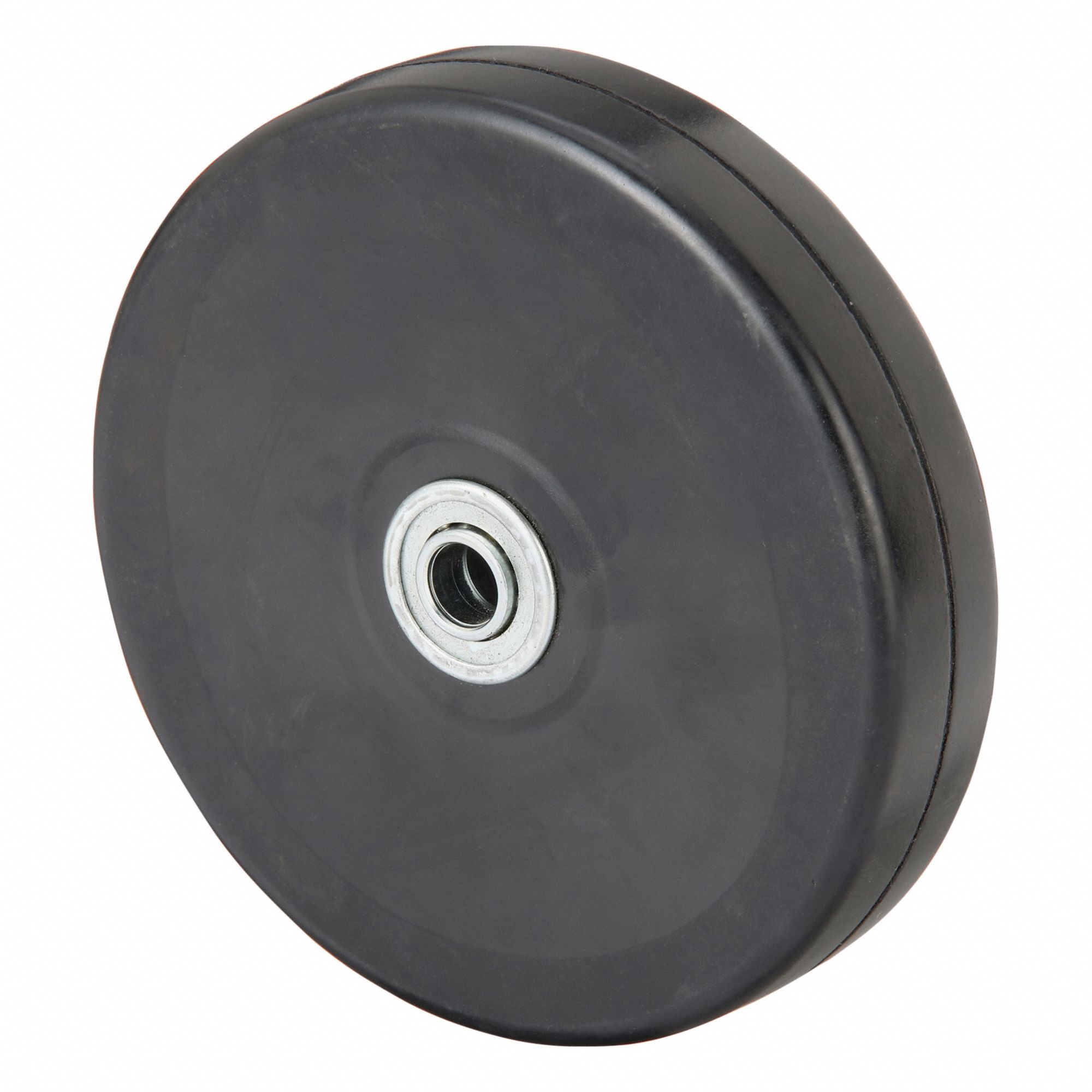 Solid RBBR Wheel, 6", 280 lb.