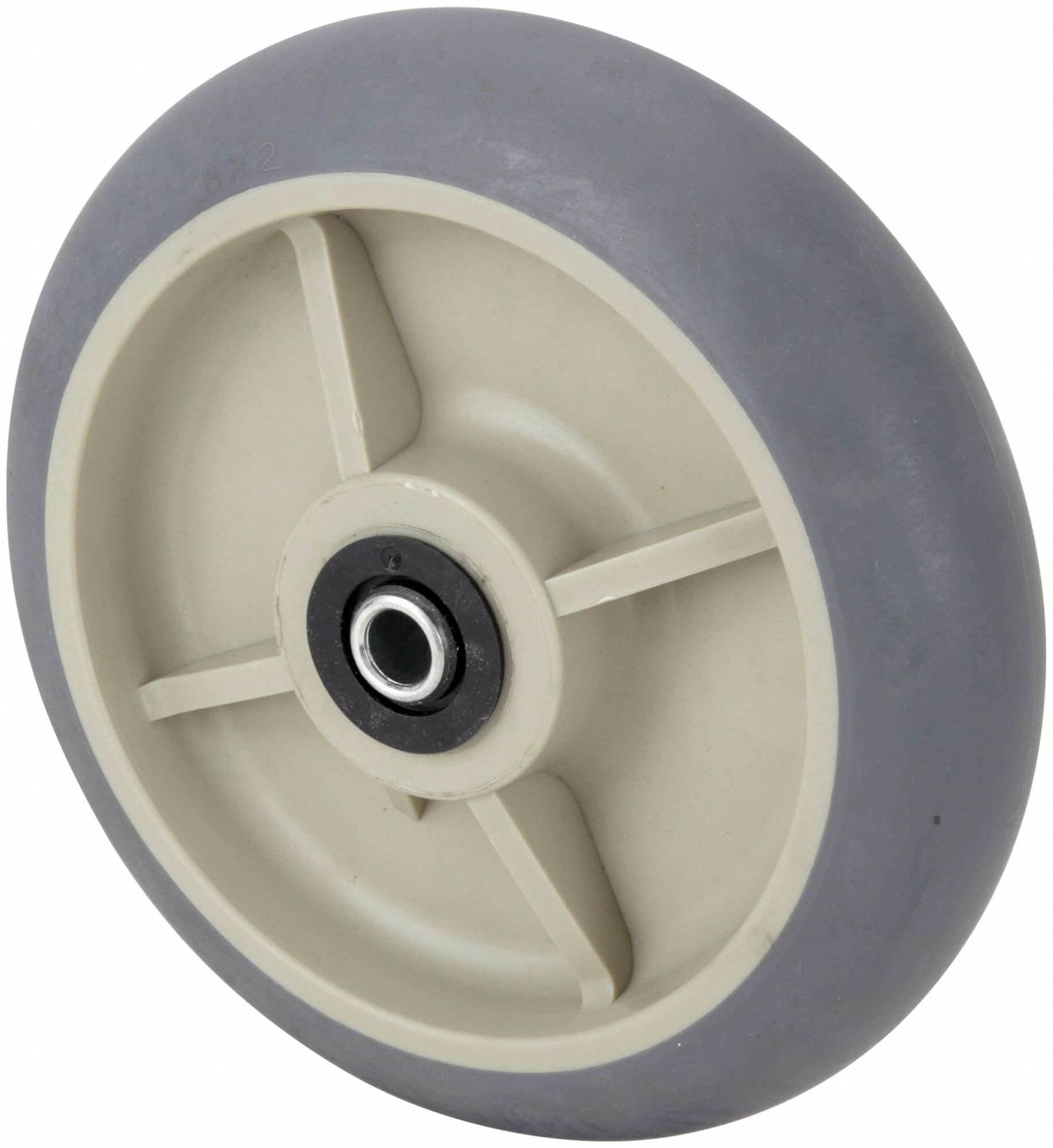 ROULETTE,CAOUTCHOUC TP,8PO,600 LB