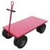 Towable Wagon Trucks with Flush Metal Deck