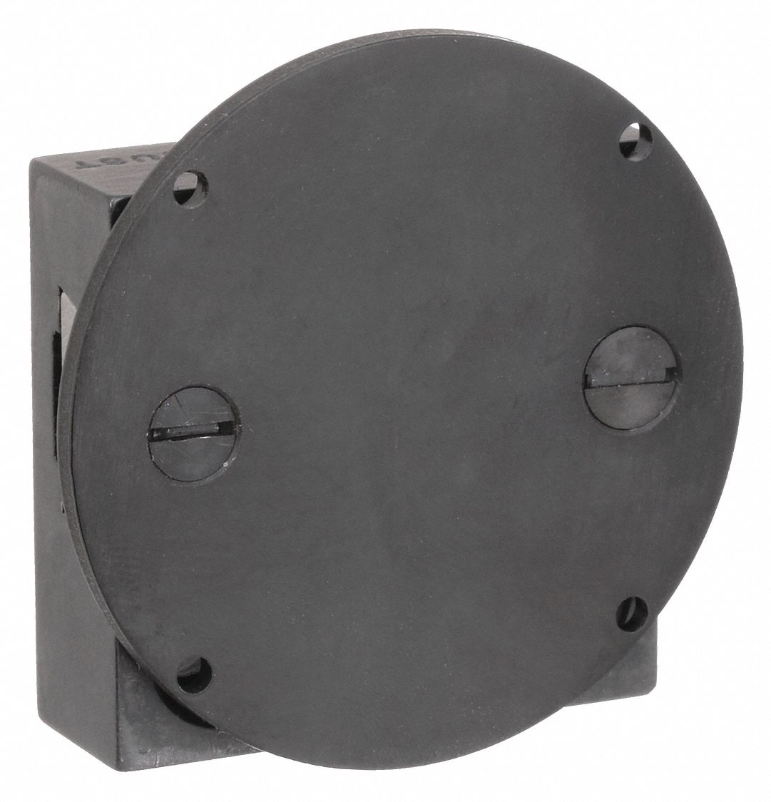 Adjustable Back: Adj Back, 3 in x 1 in x 2 in Size, For 3/8 in Indicator Stem Size, Steel