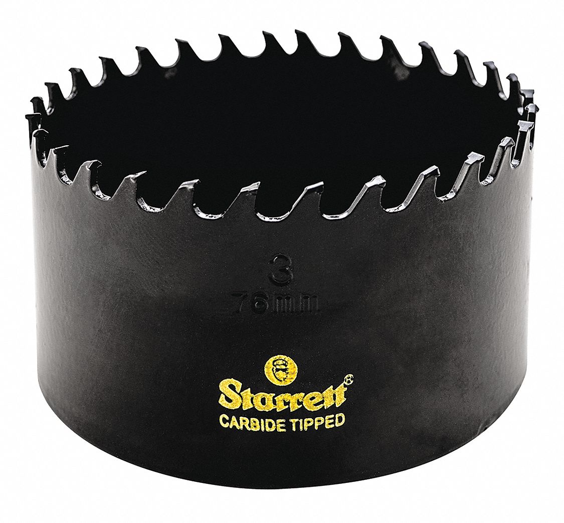 HOLE SAW, TUNGSTEN CARBIDE TEETH, 5/8