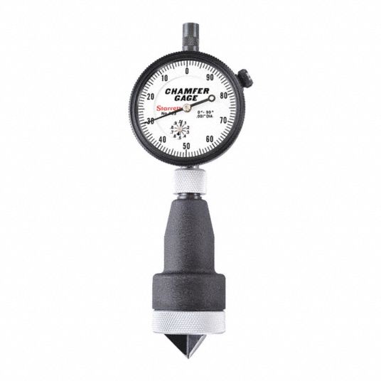 STARRETT, Dial Chamfer Gauge 26Y8666833Z Grainger