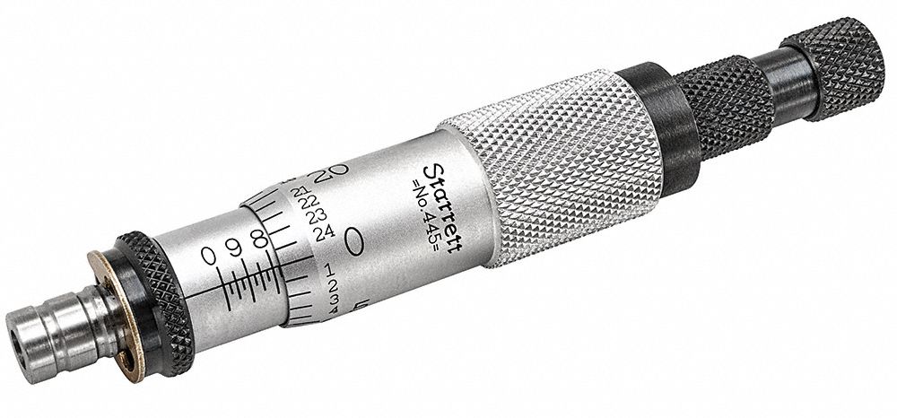 Starrett Depth Micrometer No 445 6 Range for sale online 